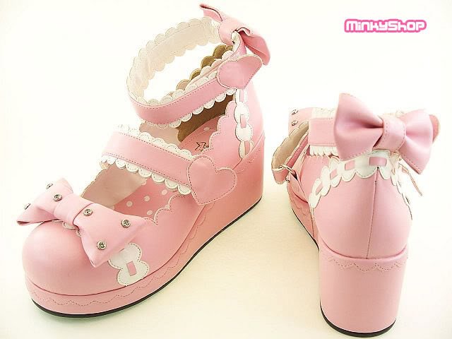 Secret Shop Love Decoration Lolita Shoes
